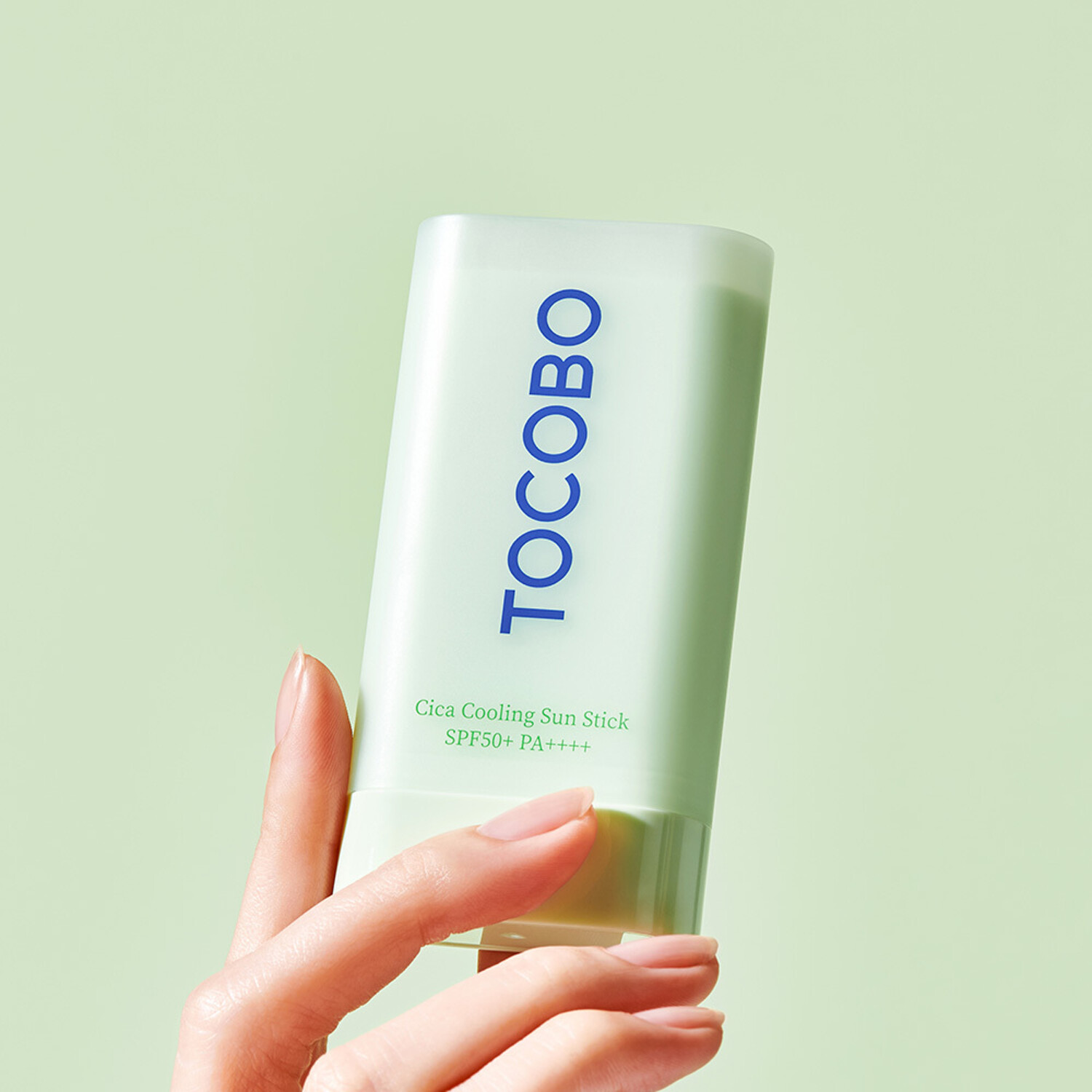 ++++TOCOBO Cica Cooling Sun StickSPF50+ PA واقي شمس عصا مبردة سريعة التهدئة بخلاصة السيكا - الصورة 3