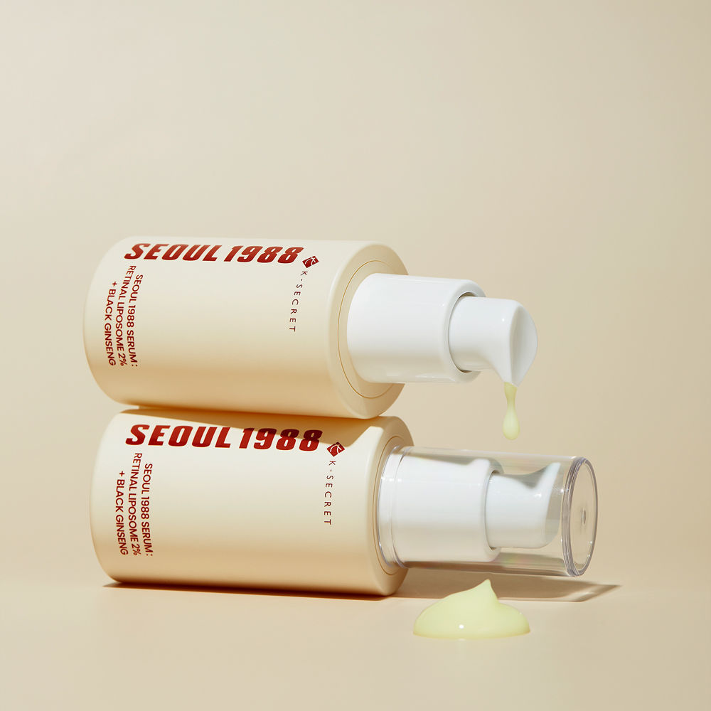KSECRET SEOUL 1988 Serum : Retinal Liposome 2% + Black Ginseng سيروم غني بالريتنول بنسبة ٢% + الجينسينغ الأسود - الصورة 4
