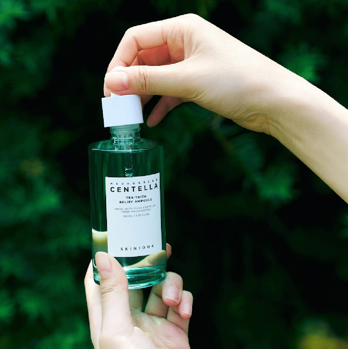 SKIN1004 Madagascar Centella Tea-Trica Relief Ampoule 100ml أمبولة مدغشقر بخلاصة السينتيللا وشجرة الشاي - الصورة 4