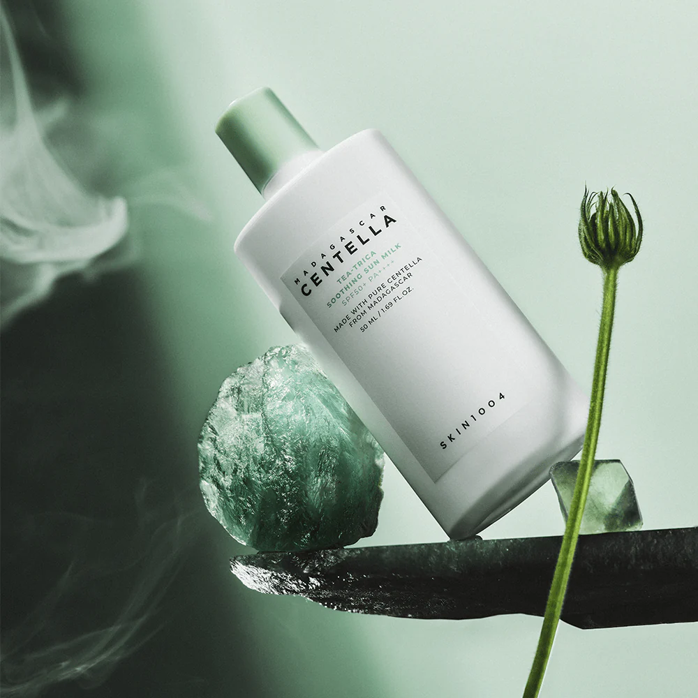 SKIN1004 Madagascar Centella Tea-Trica Soothing Sun واقي شمس بخلاصة السينتيلا المهدئه - الصورة 3