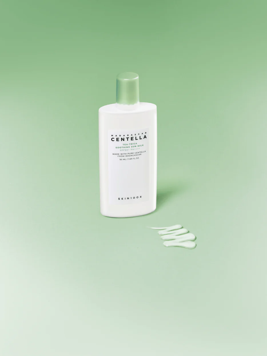 SKIN1004 Madagascar Centella Tea-Trica Soothing Sun واقي شمس بخلاصة السينتيلا المهدئه - الصورة 4