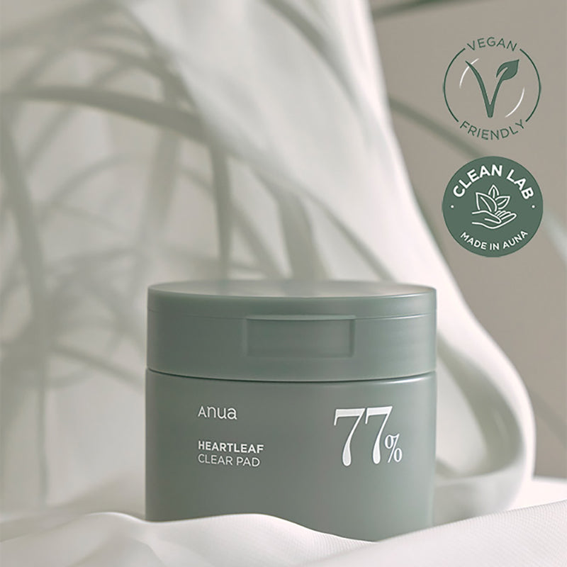 ANUA HEARTLEAF 77% TONER PAD منظفات تونر قطنية هارتليف 77% - الصورة 4
