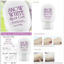 SECRET KEY SNOW WHITE SPOT GEL جل تفتيح الجسم من سنو وايت سيكريت ك - الصورة 4