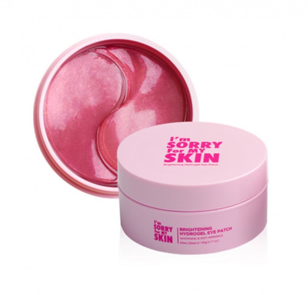 ULTRU I'm sorry for my skin hydrogel eye patch brightening شرائح ترطيب وتفتيح العين من التر