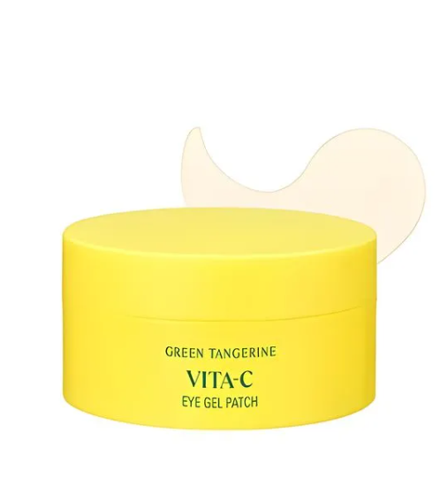 GOODAL GREEN TANGERINE VITA C EYE GEL PATCH 72G Je - الصورة 3