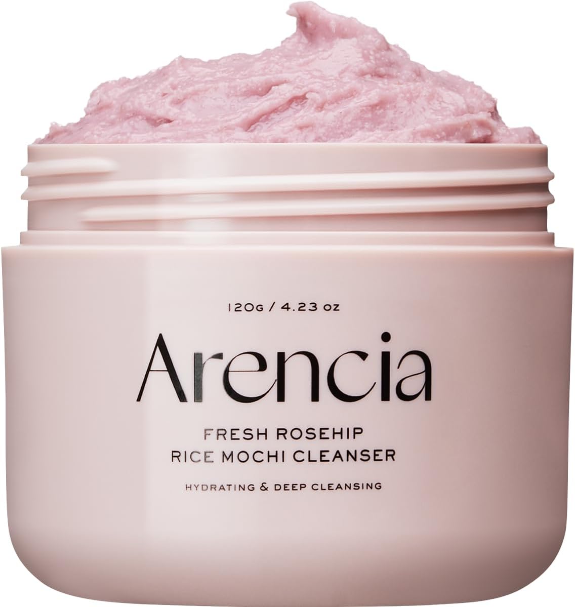 ARENCIA FRESH ROSEHIP RICE MOCHI CLEANSER غسول الأرز وزيت الورد البري