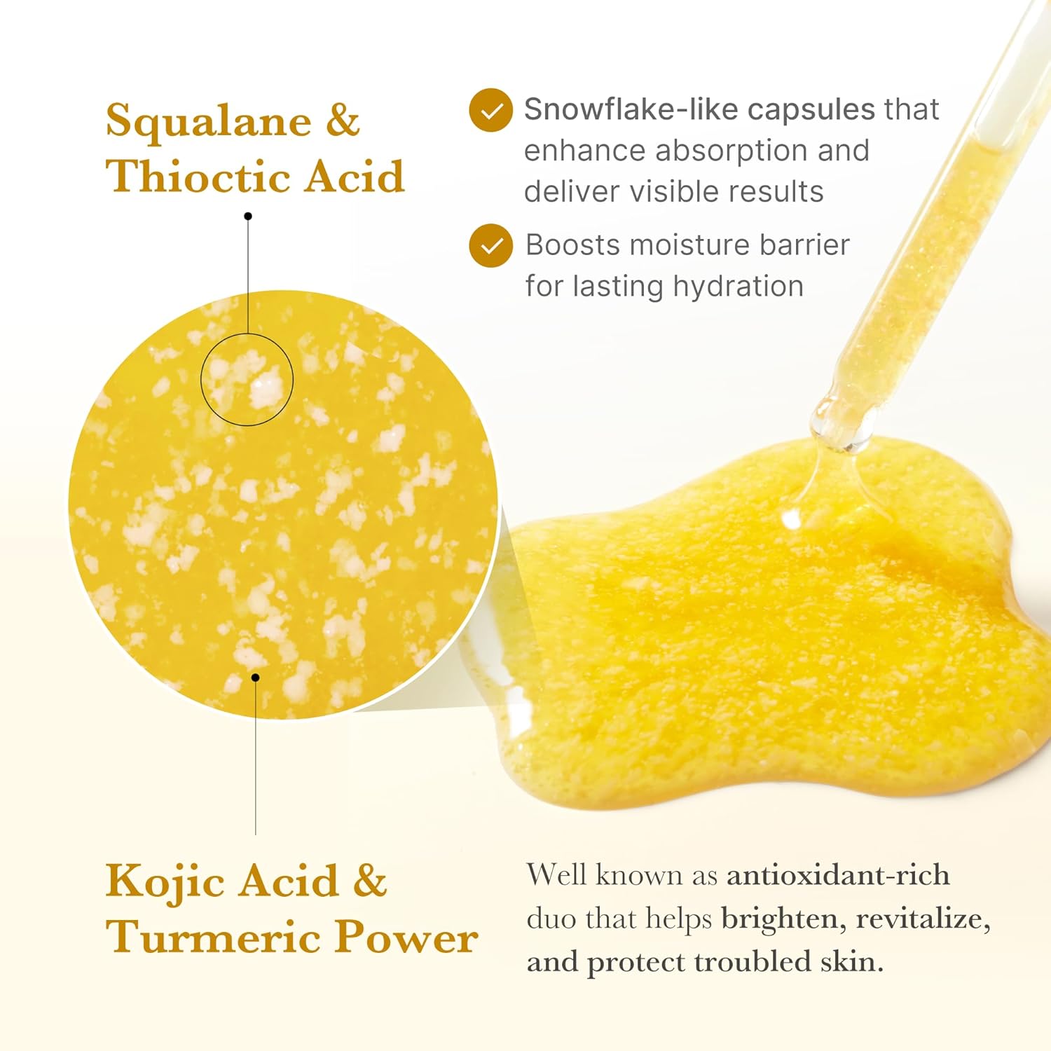 سيروم ميديكيوب بالكوجيك أسيد والكركم والنياسيناميد لتفتيح وتوهج البشرة Medicube KOJIC ACID TURMERIC NIACINAMIDE SERUM 30ml - الصورة 4
