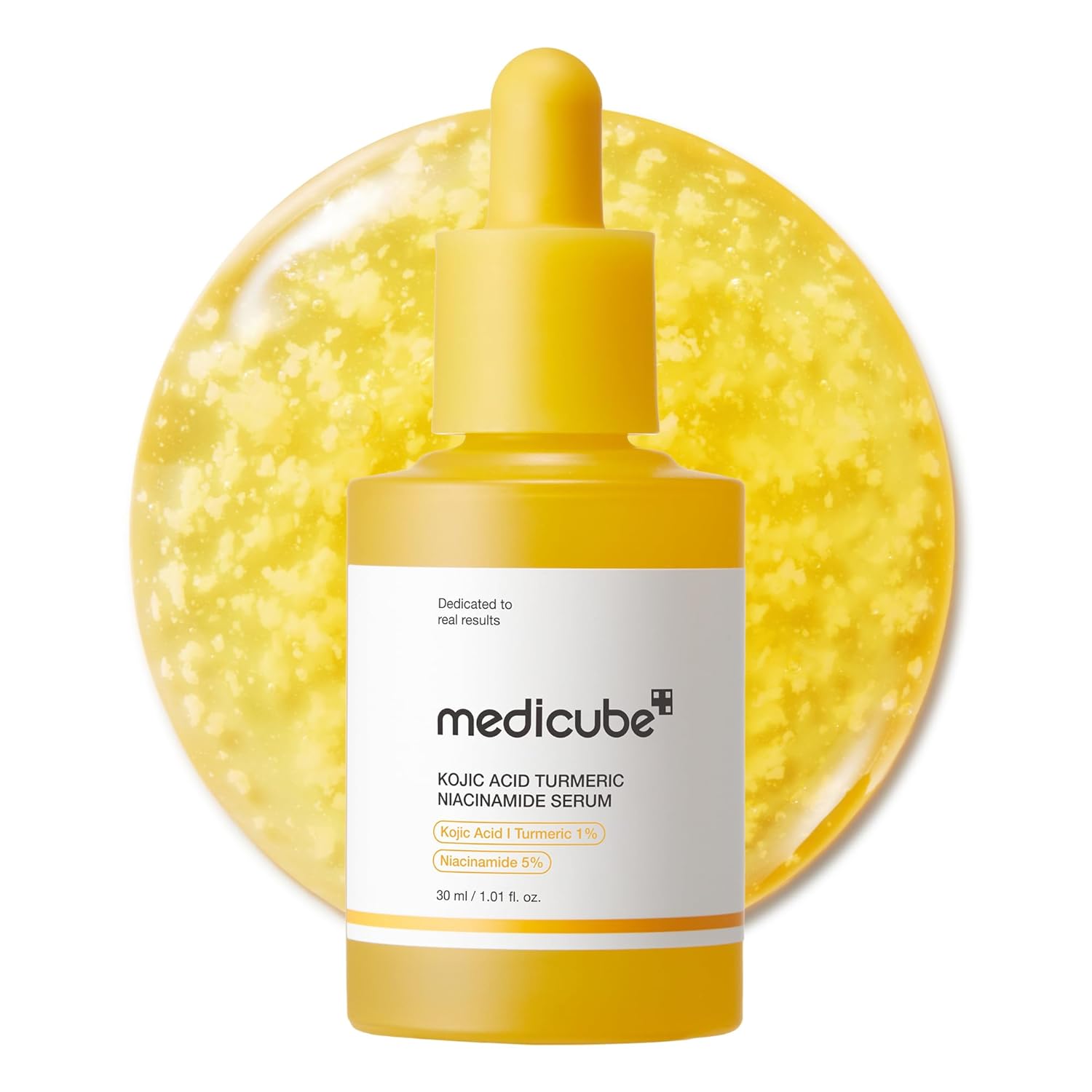 سيروم ميديكيوب بالكوجيك أسيد والكركم والنياسيناميد لتفتيح وتوهج البشرة Medicube KOJIC ACID TURMERIC NIACINAMIDE SERUM 30ml