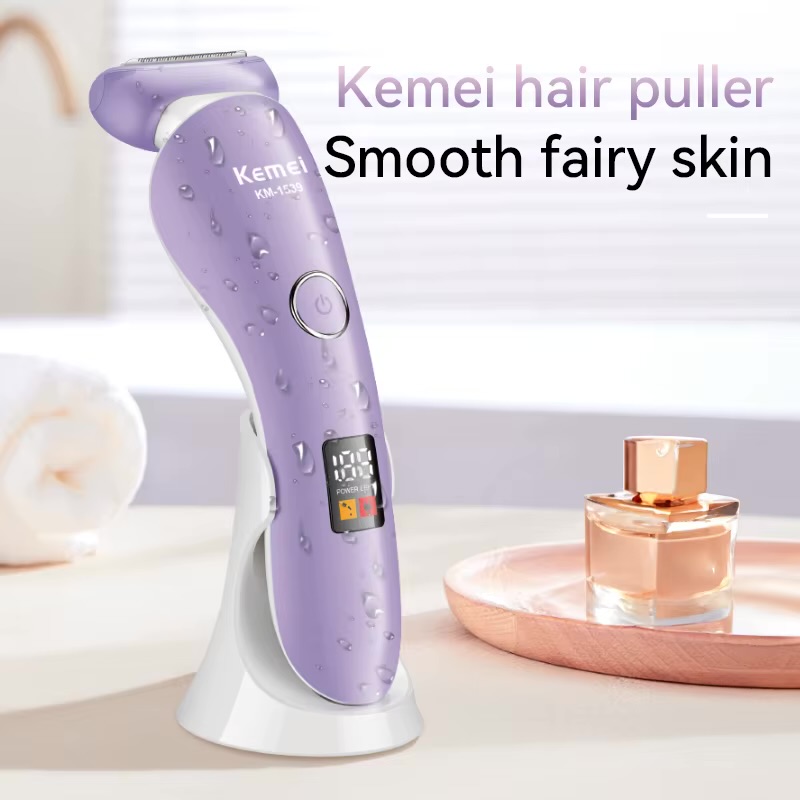 Kemei KM-1539 Lady Professional Electric Shaver - الصورة 4