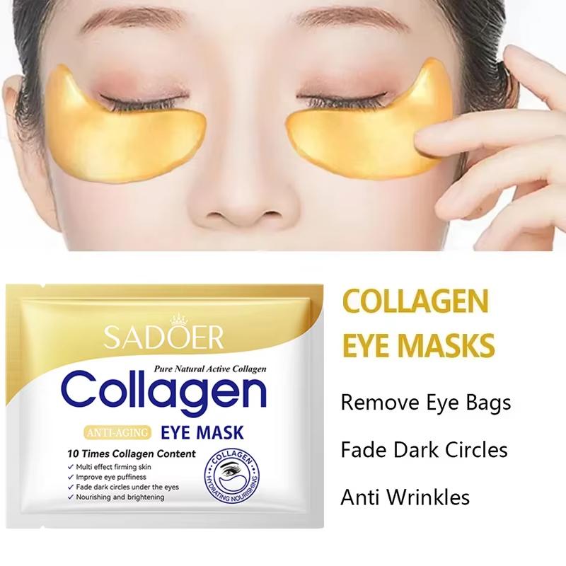 Collagen Eye Mask Remove Eyes Bag Anti Dark Circles Reduce Fine Lines Anti-Wrinkles Eye Patches Nourish Eye Care Korea Cosmetics - الصورة 6